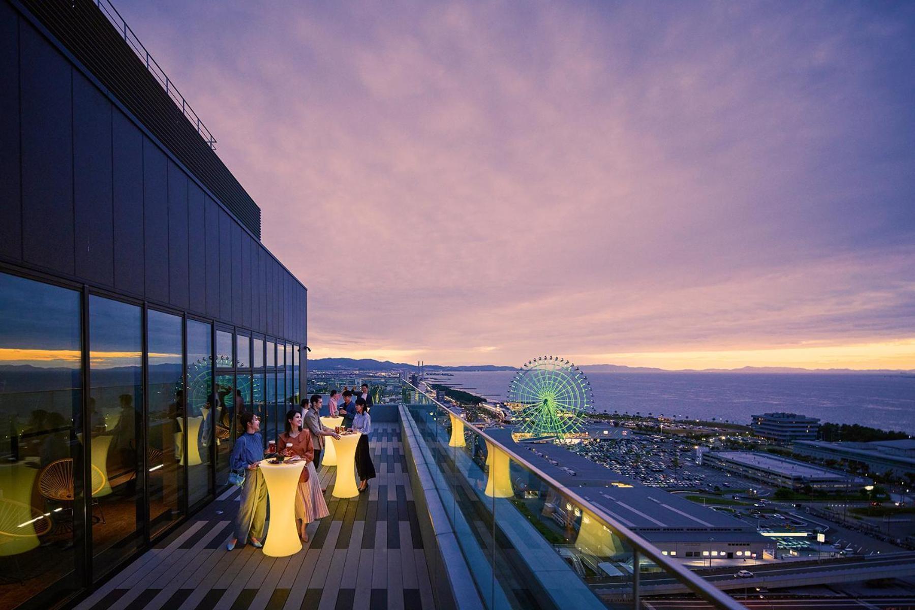Omo Kansai Airport By Hoshino Resorts Izumisano Ngoại thất bức ảnh Sky Bar