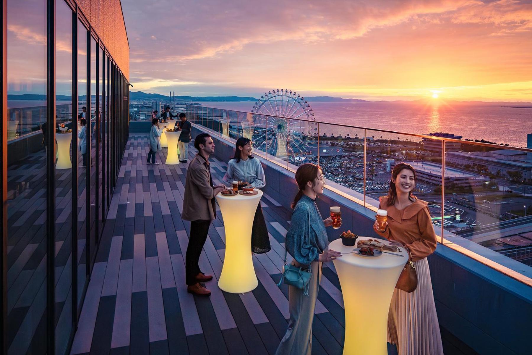Omo Kansai Airport By Hoshino Resorts Izumisano Ngoại thất bức ảnh Skyline